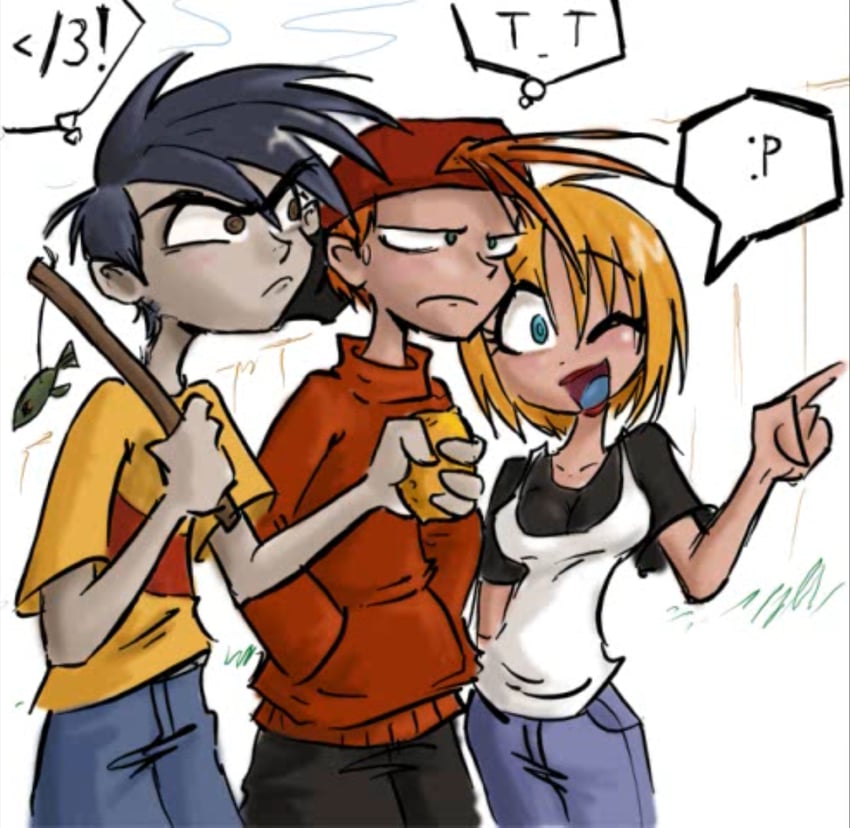rolf, nazz, and kevin (ed edd n eddy) drawn by aisha_thani