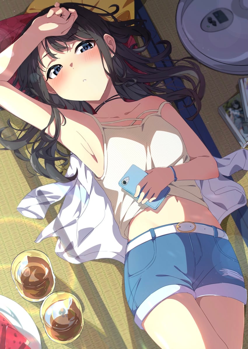kazano hiori (idolmaster and 1 more) drawn by reikakrzk