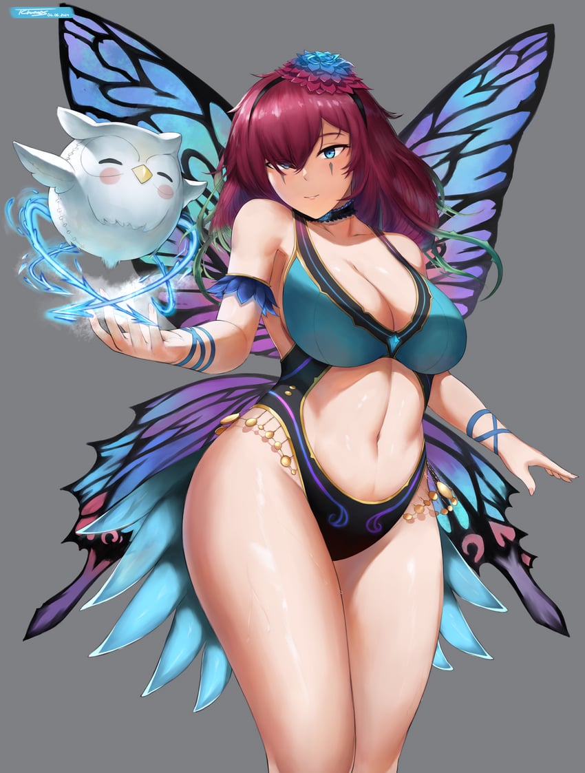 feh and triandra (fire emblem and 1 more) drawn by tempurachronos