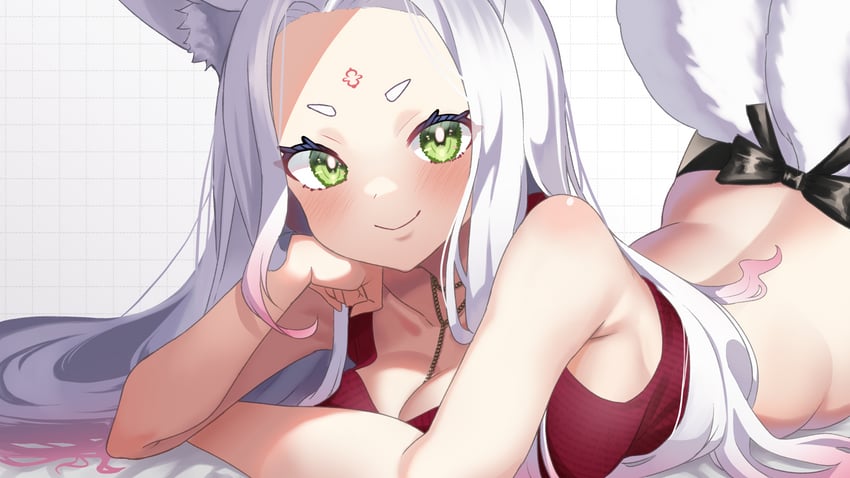 inari enju (indie virtual youtuber) drawn by mis705313