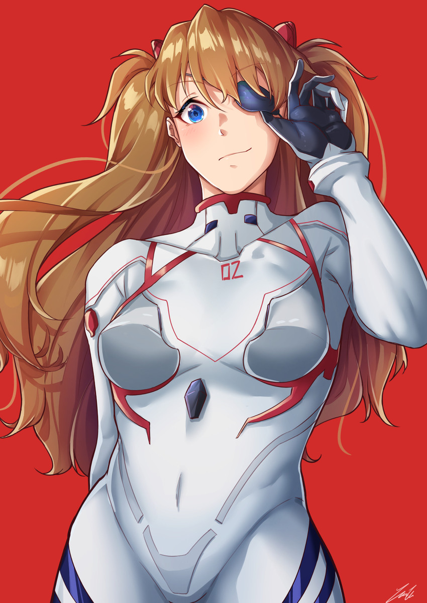 souryuu asuka langley (neon genesis evangelion and 2 more) drawn by yuuyu_(sun_yuu)