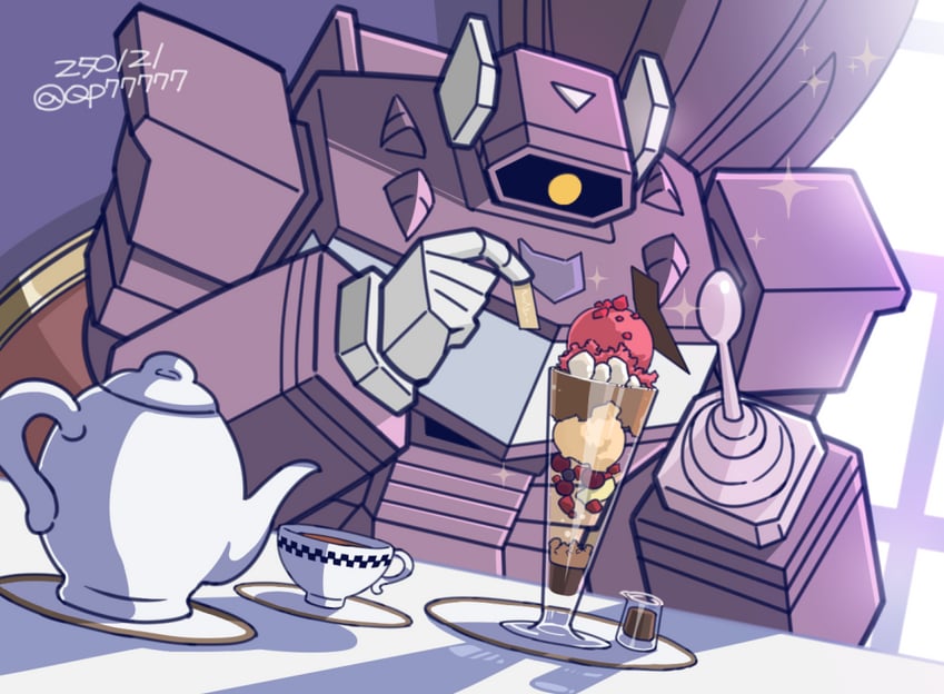 shockwave (transformers and 1 more) drawn by sound-bluesky