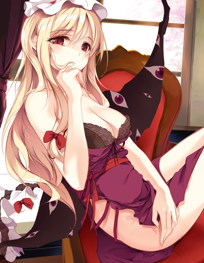 yakumo yukari (touhou) drawn by eien_no_juu_nana-sai