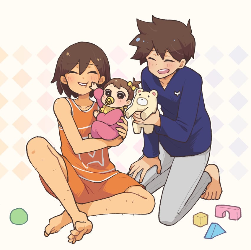 kel, hero, and sally (omori) drawn by doroidsan
