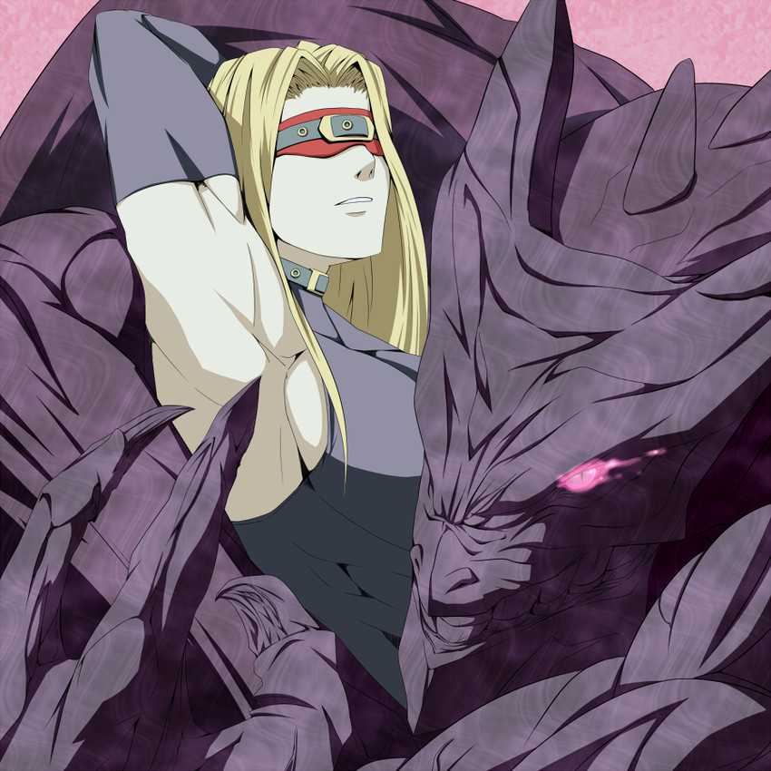 zato-1 and eddie (guilty gear and 1 more) drawn by krs_(karasu)