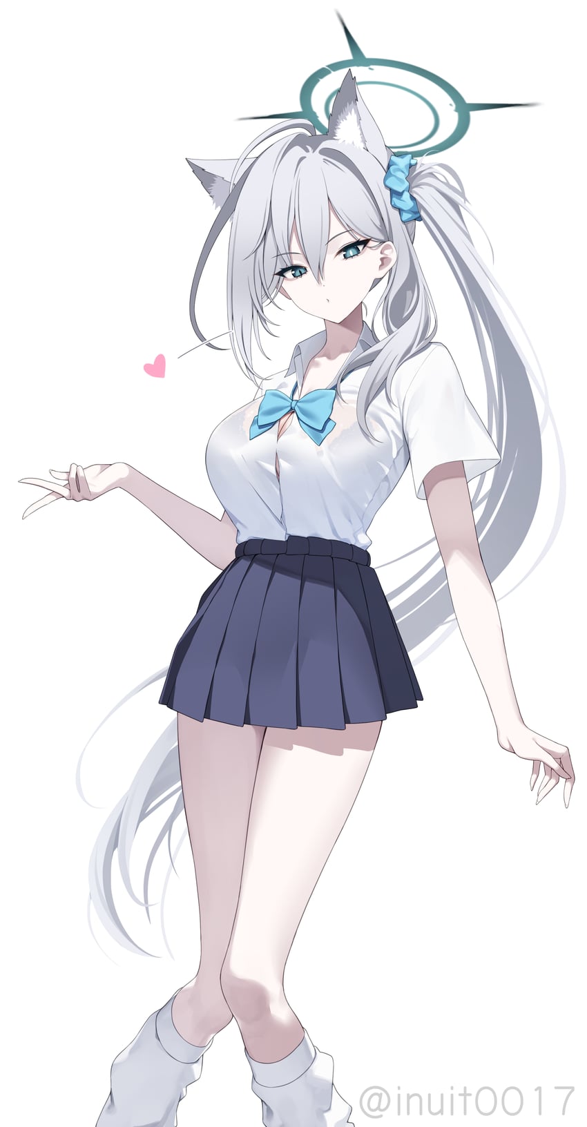 shiroko and shiroko terror (blue archive) drawn by inui_kentarou