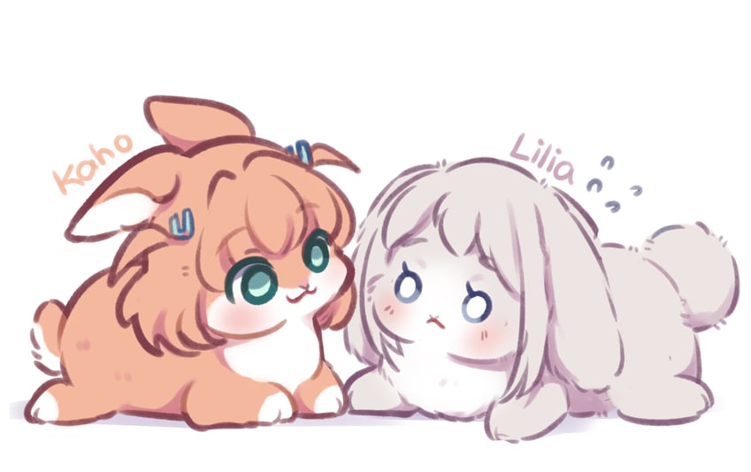 hinoshita kaho and katsuragi lilja (idolmaster and 3 more) drawn by iirin