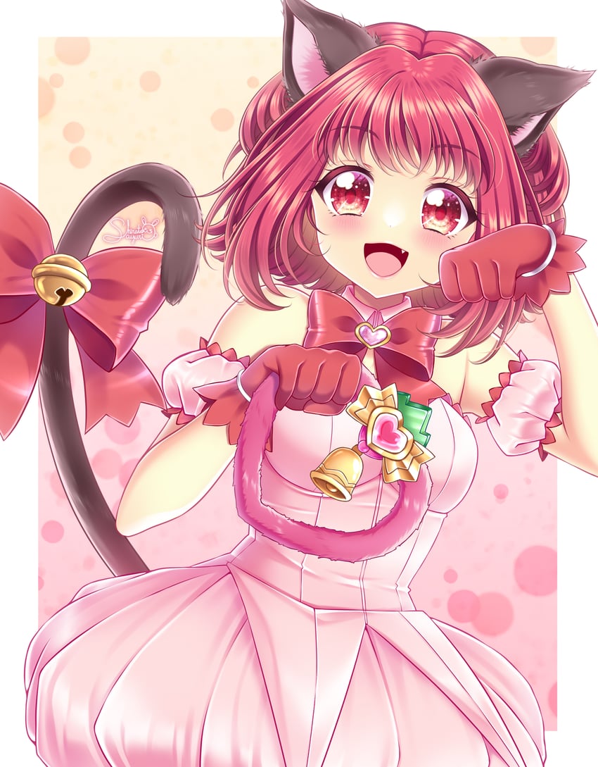 momomiya ichigo and mew ichigo (tokyo mew mew and 1 more) drawn by shirato_sayuri