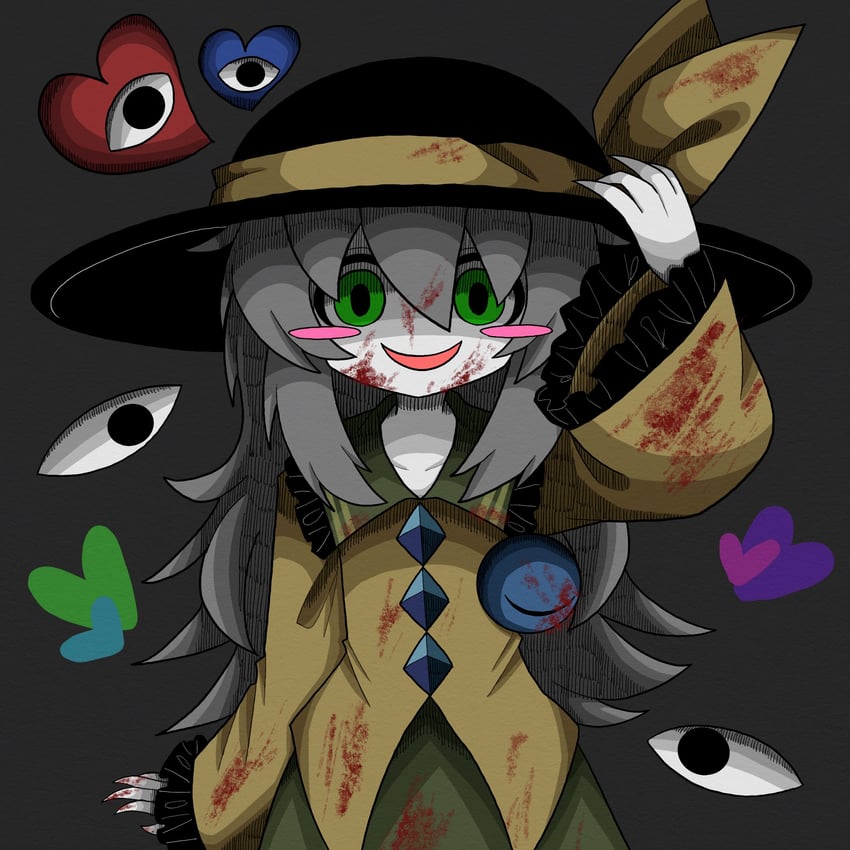 komeiji koishi (touhou and 1 more) drawn by zunusama