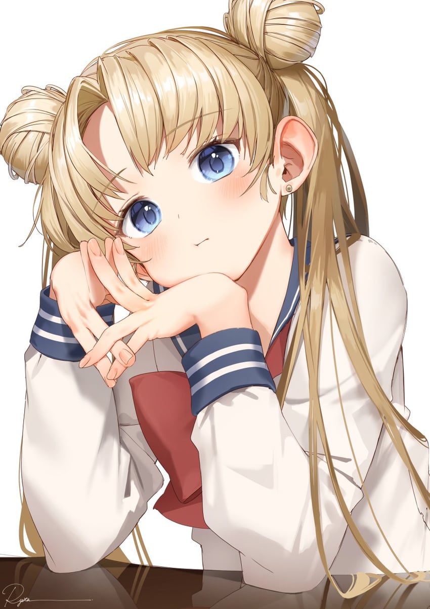 tsukino usagi (bishoujo senshi sailor moon) drawn by ryota_(ry_o_ta)