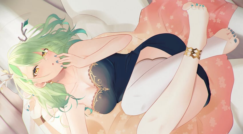 ceres fauna (hololive and 1 more) drawn by m.biquet