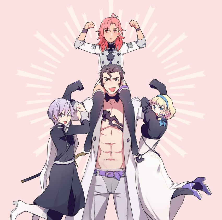 constance von nuvelle, hapi, yuri leclerc, and balthus von albrecht (fire emblem and 1 more) drawn by mae_(ymed930906)