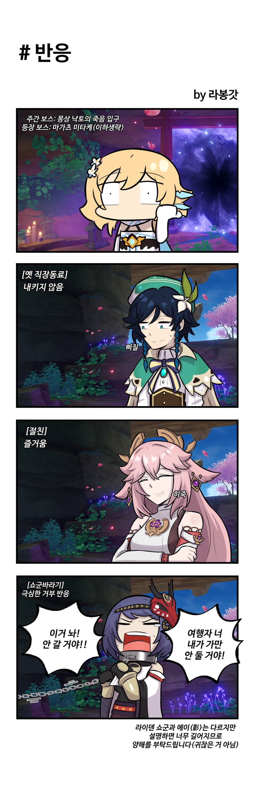 lumine, yae miko, venti, kujou sara, and barbatos (genshin impact) drawn by labong_god