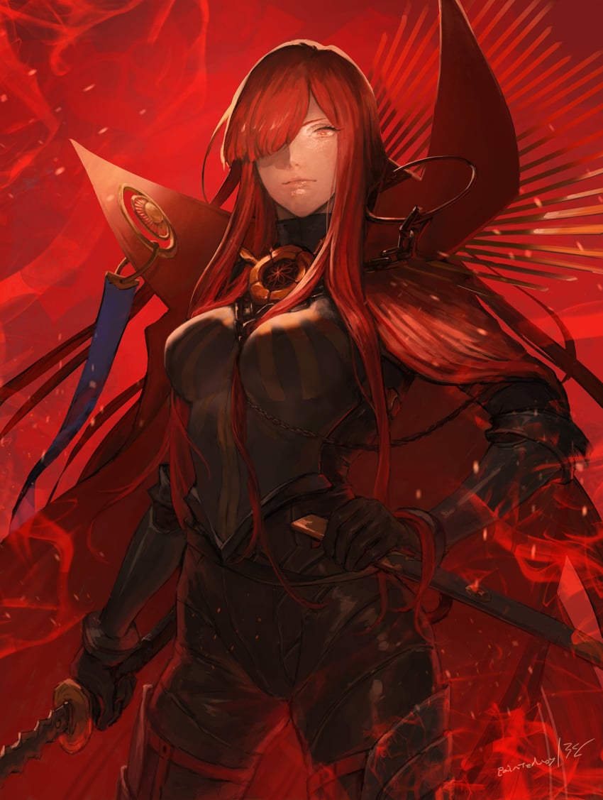 oda nobunaga (fate and 1 more) drawn by plytometo