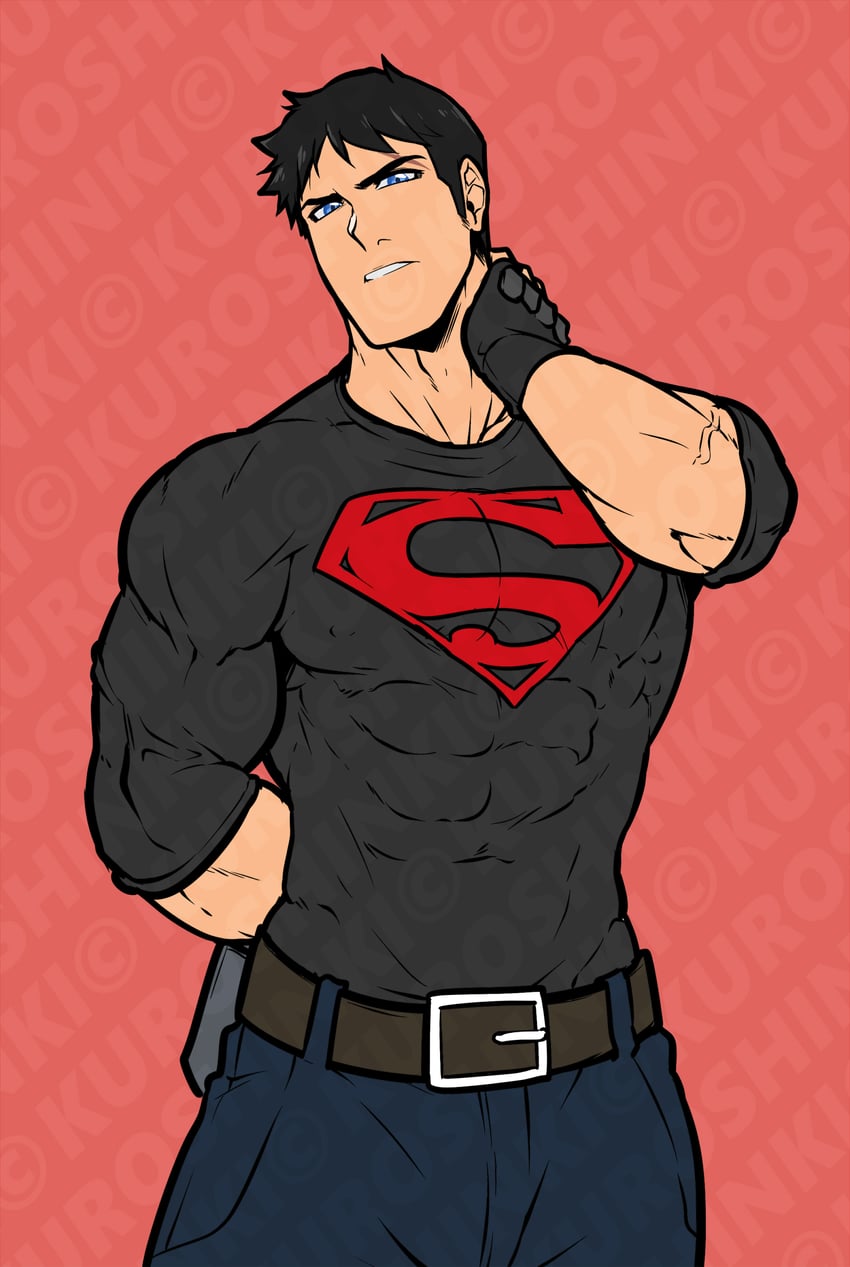 superboy and kon-el (dc comics and 1 more) drawn by kuroshinki