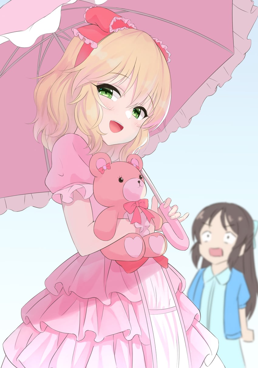 tachibana arisu and sakurai momoka (idolmaster and 1 more) drawn by minamoto_tarou