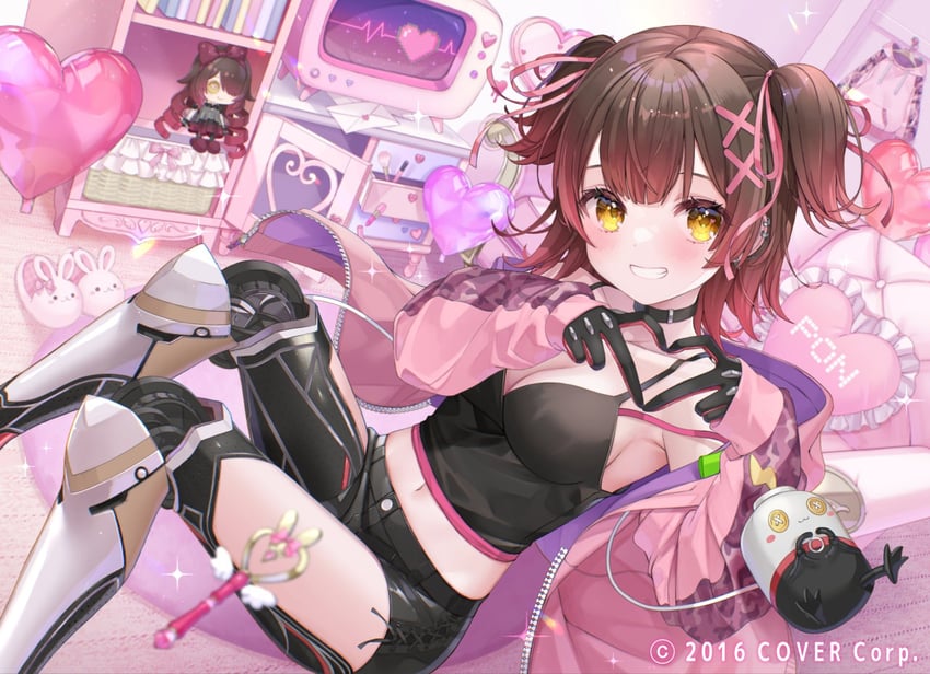 roboco-san and robosaa (hololive) drawn by sakura_shiori