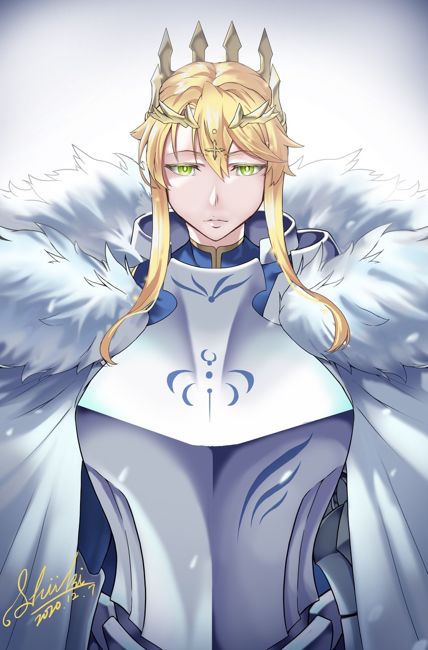 artoria pendragon and lion king (fate and 1 more) drawn by shiki_(love-saber)
