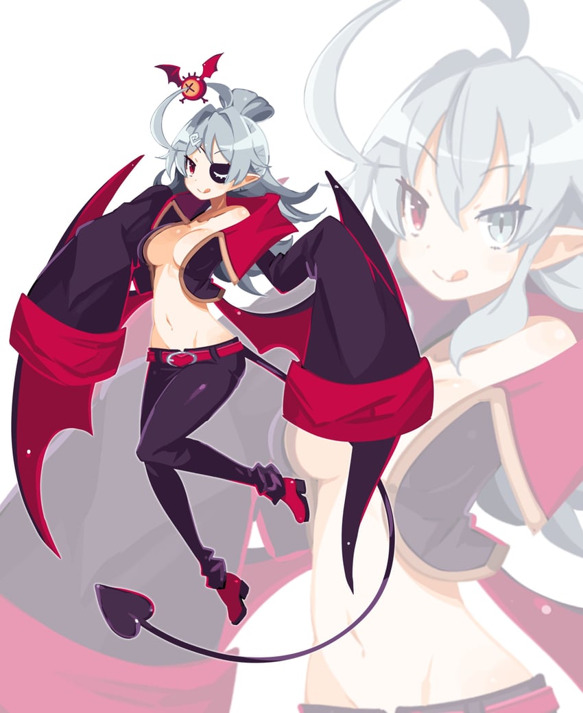 geega and mid-boss (disgaea and 1 more) drawn by anzu_(anzuhan)