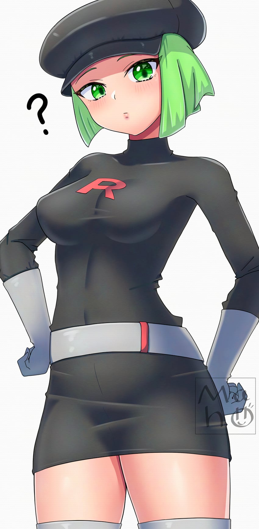 team rocket grunt (pokemon and 1 more) drawn by maho_(corotonton5150)