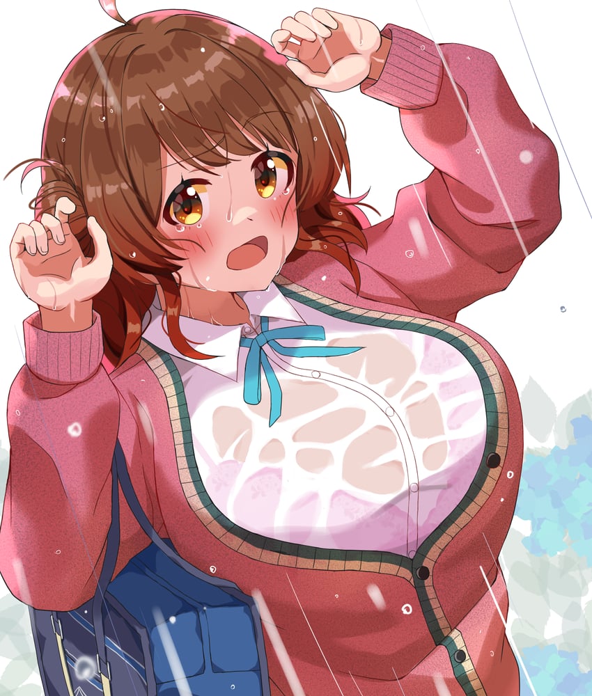 hanami ume (idolmaster and 1 more) drawn by haruki_(haruki678)