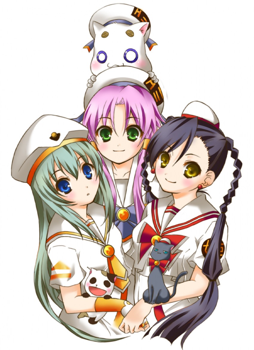 mizunashi akari, alice carroll, aika granzchesta, aria pokoteng, president maa, and 1 more (aria) drawn by ryou-tan+