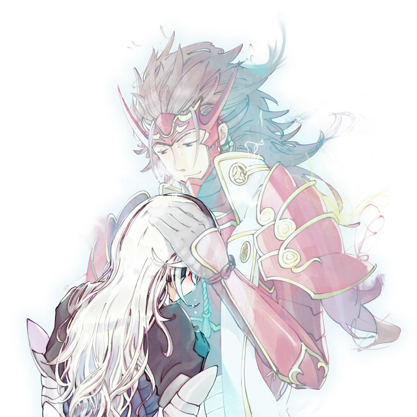 female corrin and ryoma (fire emblem and 1 more) drawn by wandfl