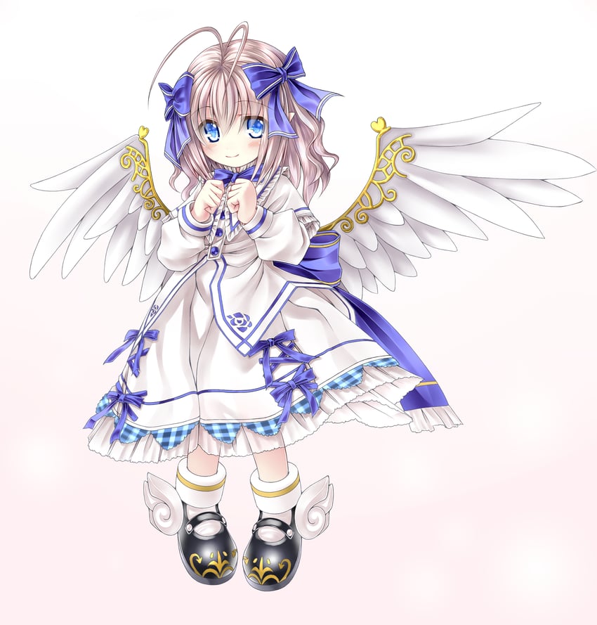 angel feather alma (emil chronicle online) drawn by maou_mikage