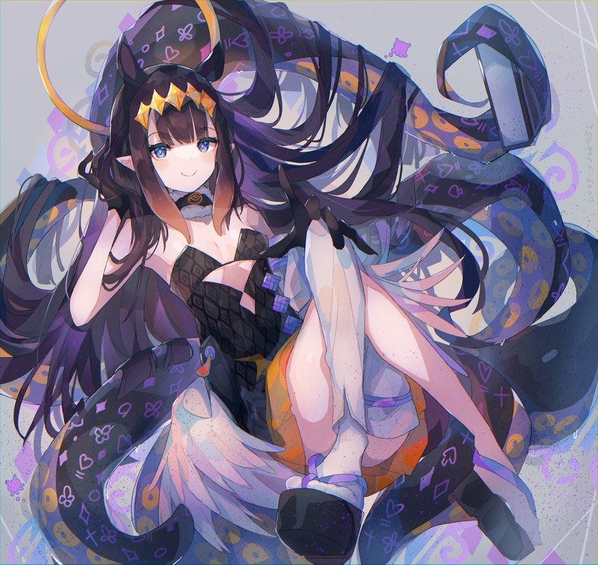 ninomae ina'nis (hololive and 1 more) drawn by umemaro_(siona0908)