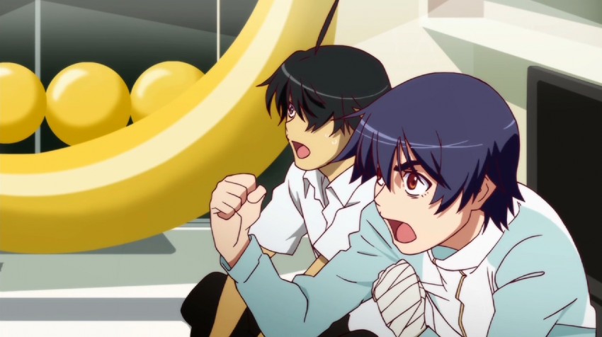 araragi koyomi and kanbaru suruga (monogatari and 1 more)