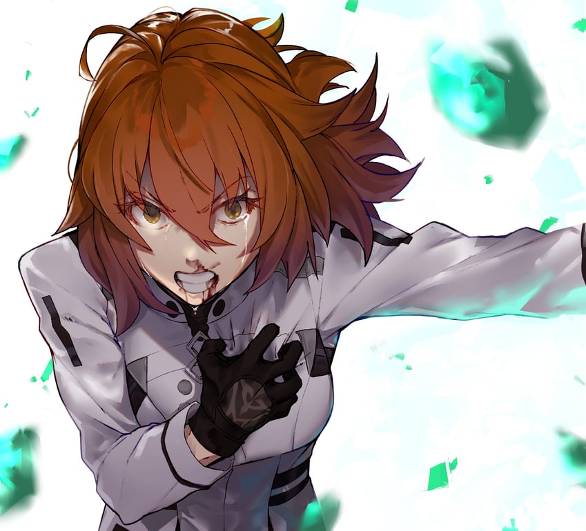 fujimaru ritsuka (fate and 1 more) drawn by tsukudani_(ore624)
