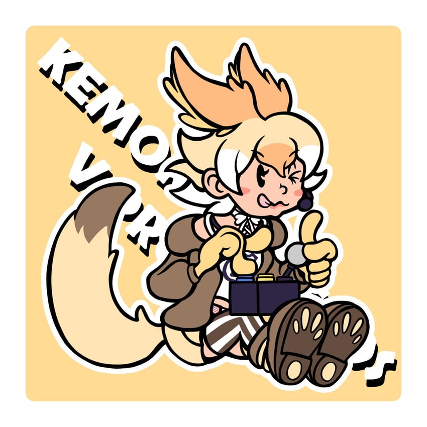 coyote (kemono friends and 1 more) drawn by r1chardroe