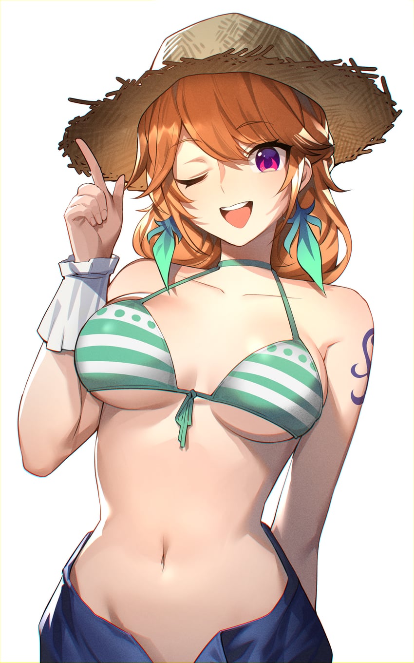 takanashi kiara and nami (hololive and 1 more) drawn by bingsardina