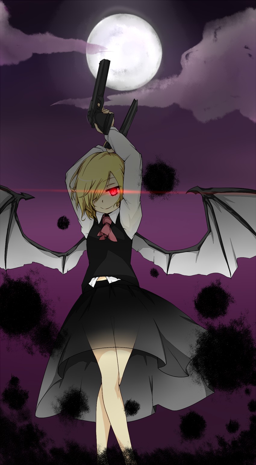 rumia and ex-rumia (touhou) drawn by i.u.y