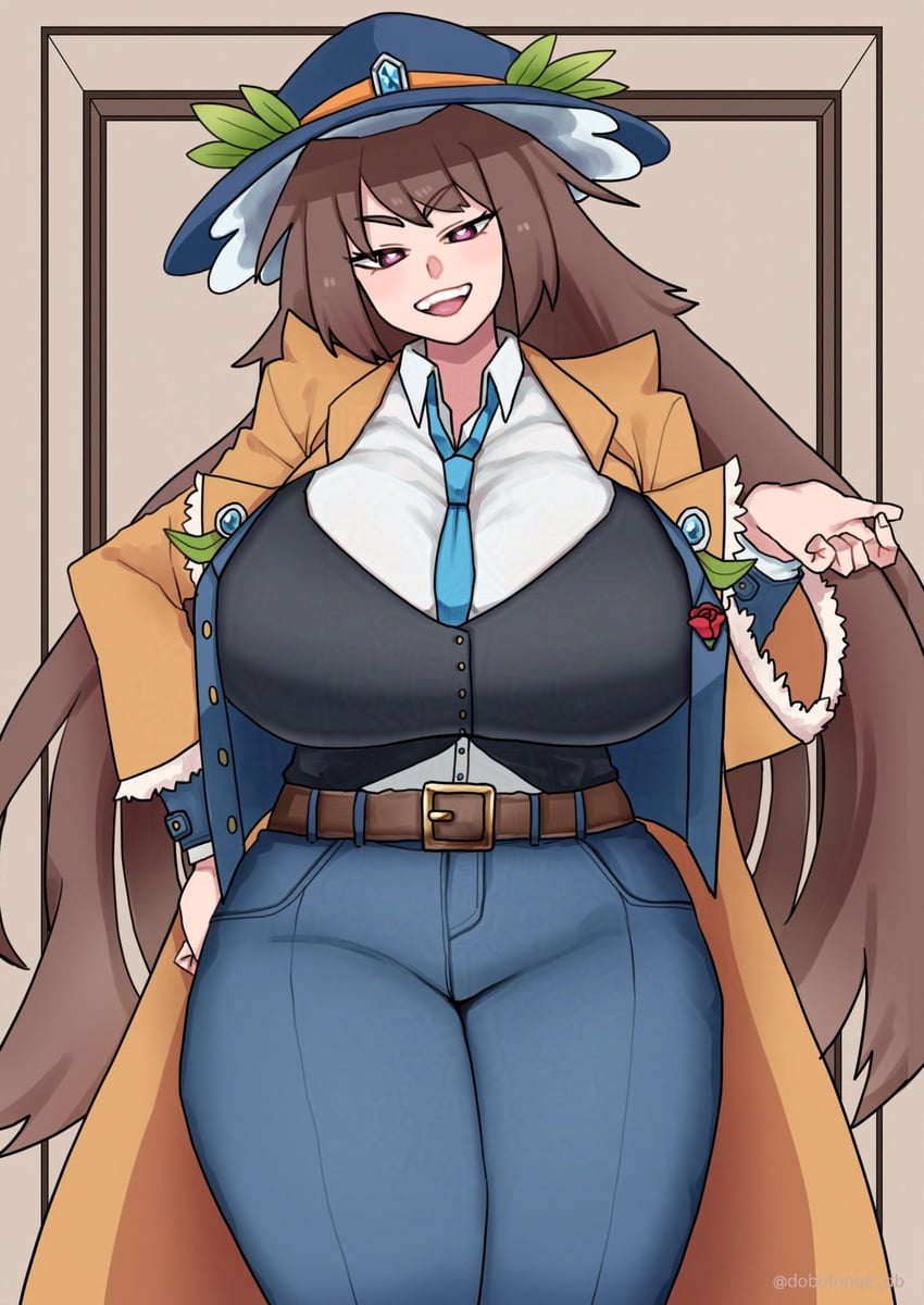 kakkoi elbertson (touhou and 1 more) drawn by dobonge