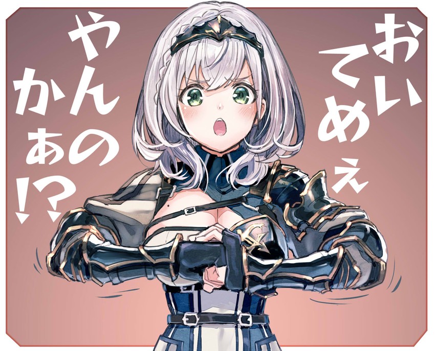 shirogane noel (hololive) drawn by sakino_shingetsu