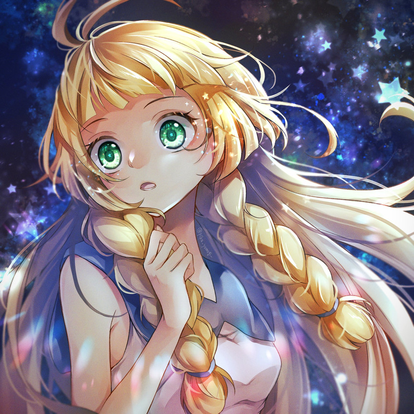 lillie (pokemon and 1 more) drawn by yomogi_(black-elf)
