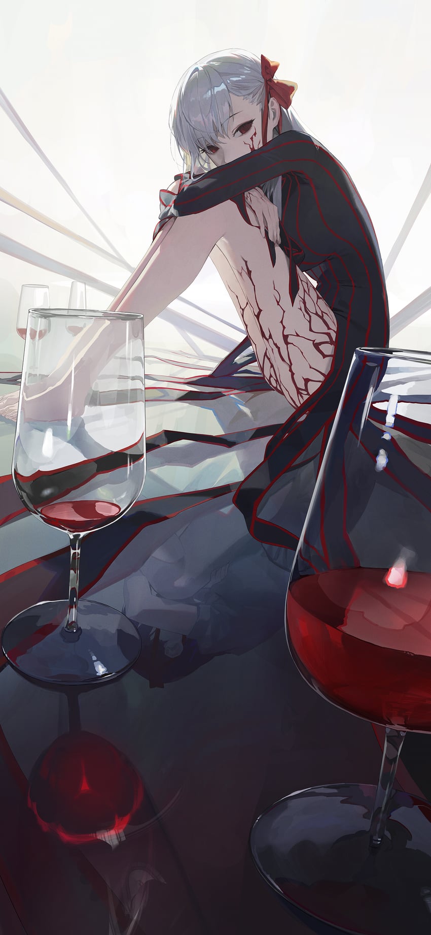 matou sakura and dark sakura (fate and 2 more) drawn by modare