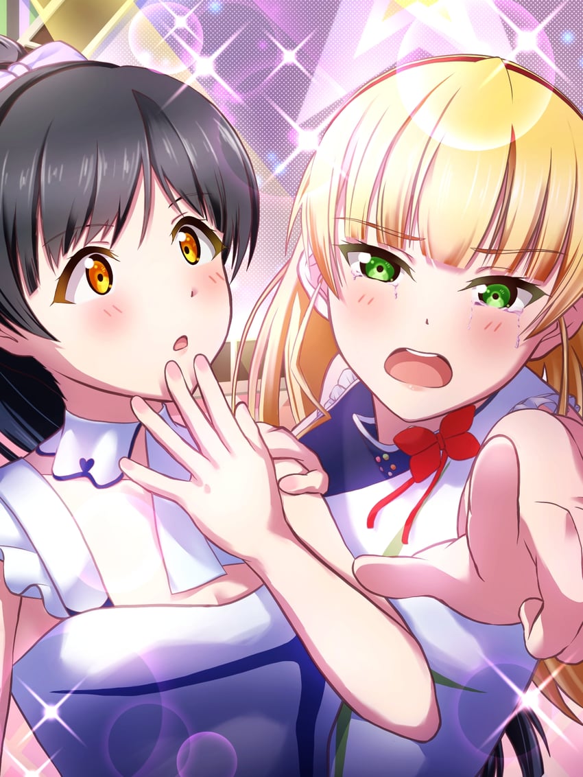 heanna sumire and hazuki ren (love live! and 1 more) drawn by supra_is_black_(altea)