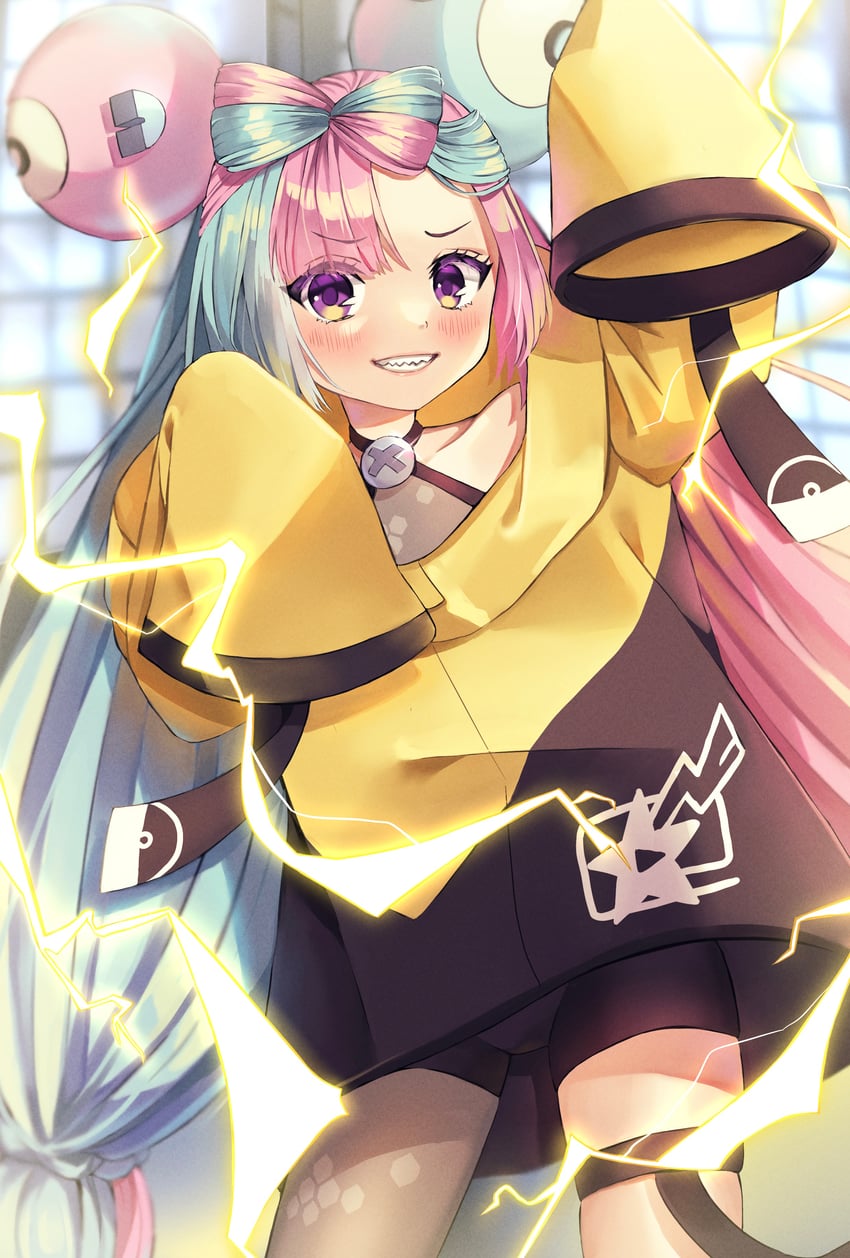 iono (pokemon and 1 more) drawn by miroku_yy