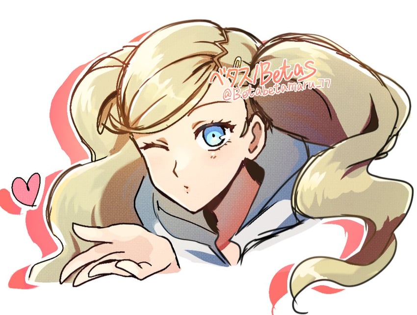 takamaki anne (persona and 1 more) drawn by betabetamaru