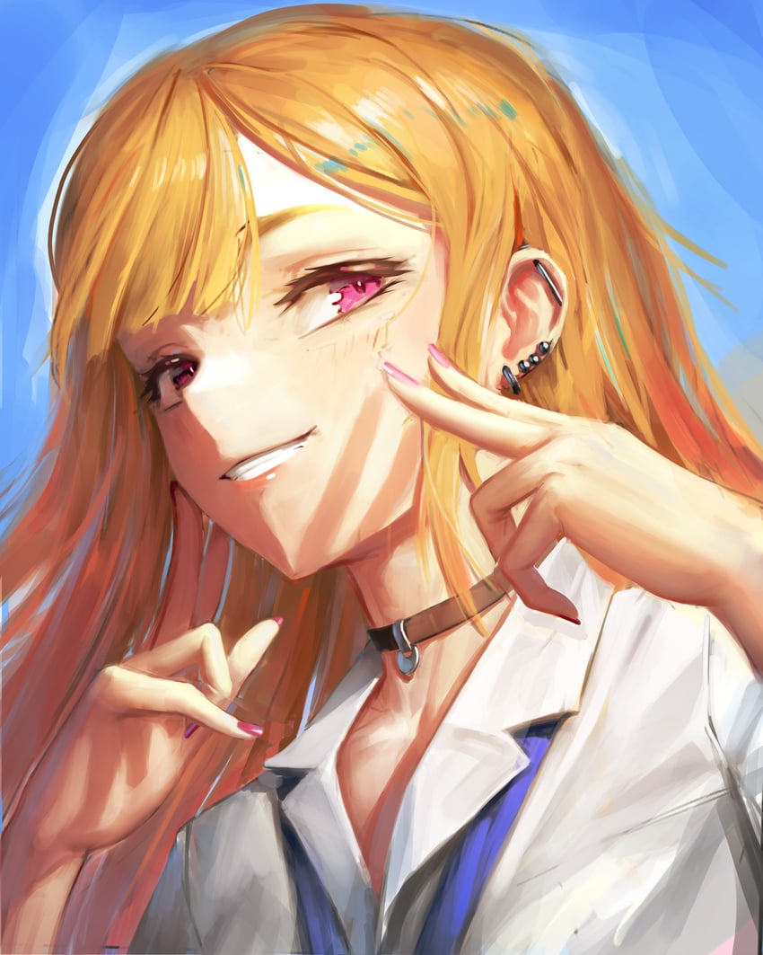 kitagawa marin (sono bisque doll wa koi wo suru) drawn by astor and numanoan