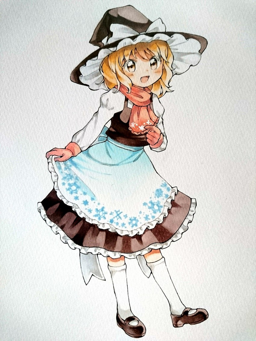 kirisame marisa (touhou and 1 more) drawn by sasa_kichi