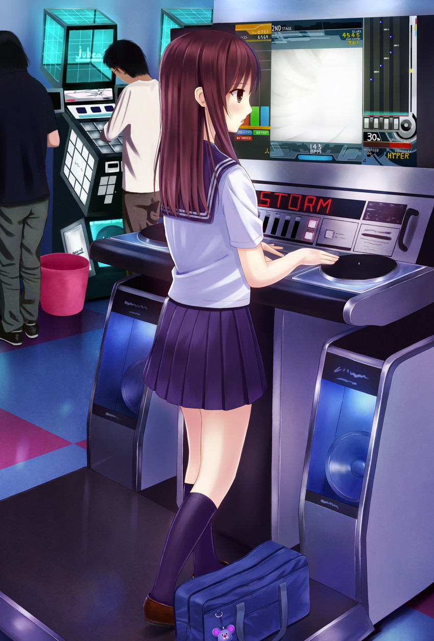 pastel-kun (bemani and 2 more) drawn by megimegyo