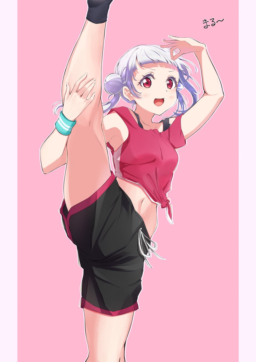 arashi chisato (love live! and 1 more) drawn by frontrivers_kae