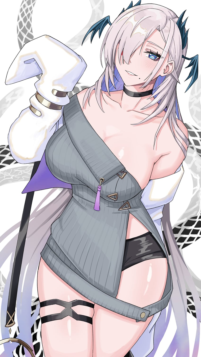 mrs. snake and pochimaru (fate and 2 more) drawn by kuon_bb
