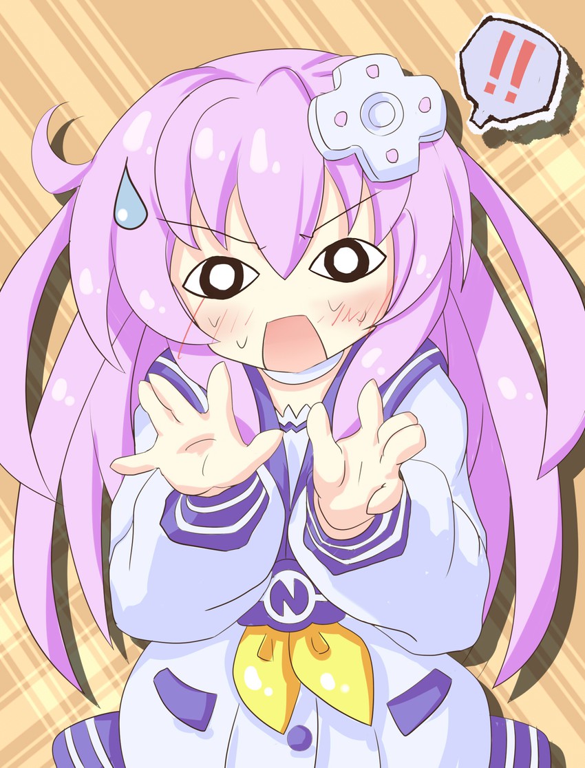 nepgear and nepgyaa (neptune and 1 more) drawn by kazuneko_(wktk1024)