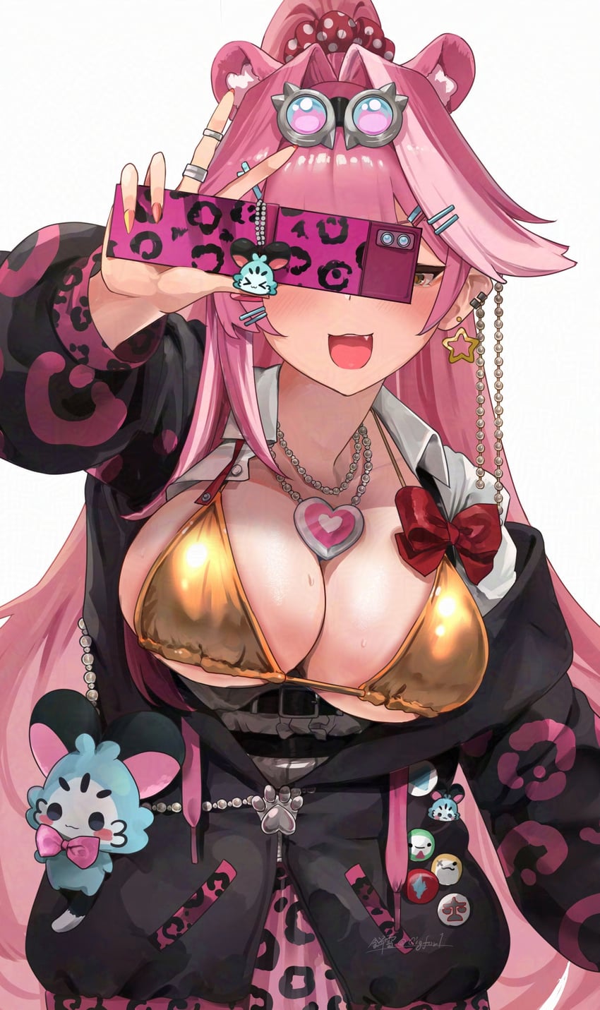 raora panthera, chattino, grem, and otomo (hololive and 1 more) drawn by mochiyuki_(gigfor1)