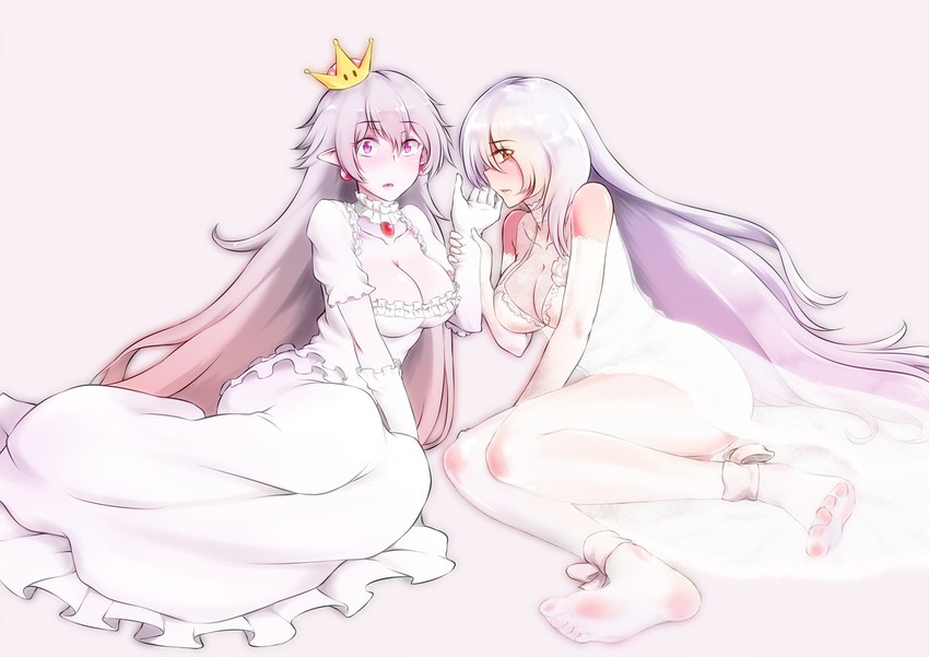 princess king boo and pk (girls' frontline and 2 more) drawn by yamauchi_(conan-comy)