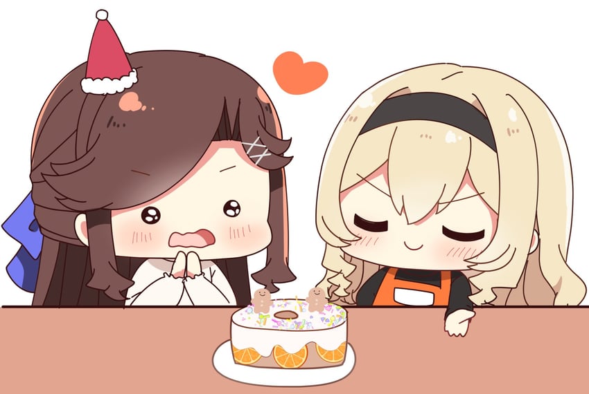 saijou claudine and tendou maya (shoujo kageki revue starlight) drawn by ringopai315